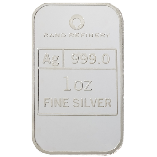 1 oz Rand Refinery Silver Bar