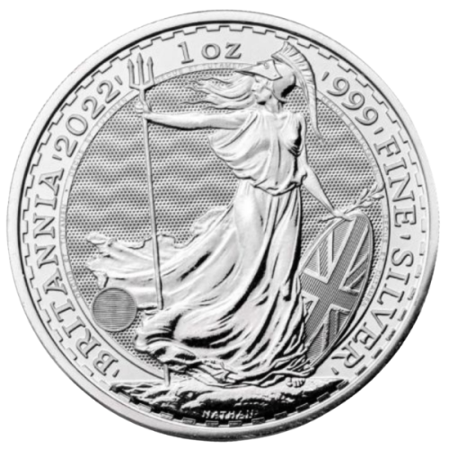 1 oz British Silver Britannia RY